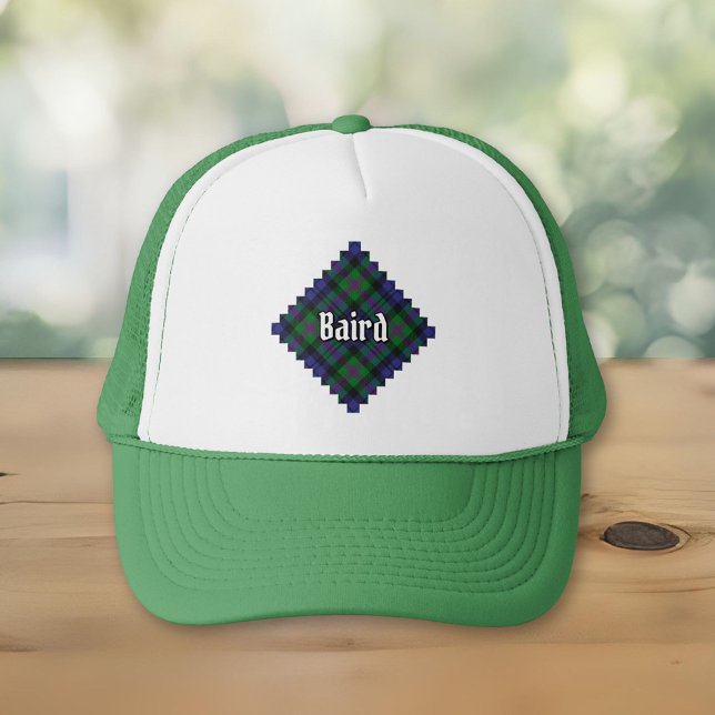 Clan Baird Tartan Trucker Hat (Creator Uploaded)