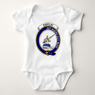 Clan Barclay Badge Baby Bodysuit