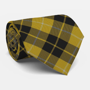 Clan Barclay Letter B Monogram Dress Tartan Tie