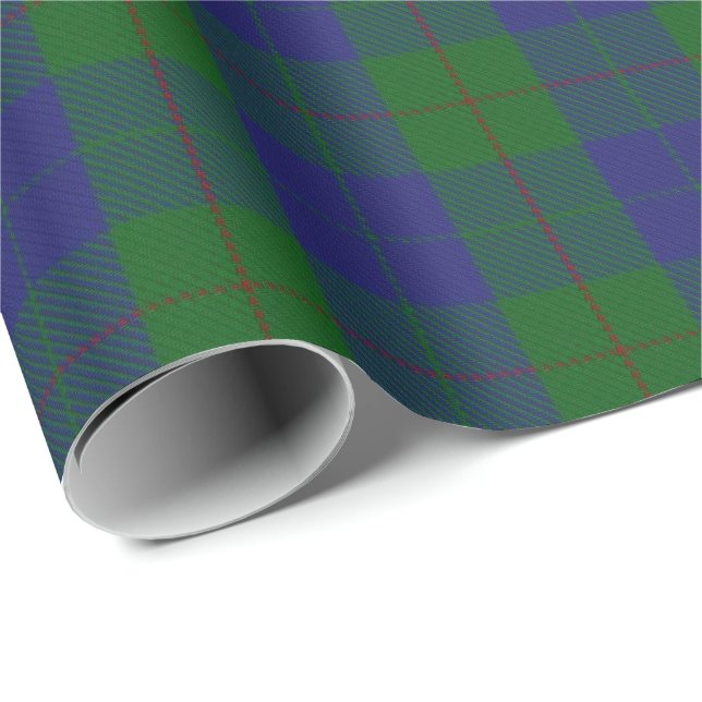 Clan Barclay Scottish Hunting Tartan Wrapping Paper (Roll Corner)
