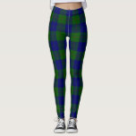 Clan Barclay Tartan Leggings<br><div class="desc">Stylish women's leggings in Scottish Clan Barclay tartan plaid pattern</div>