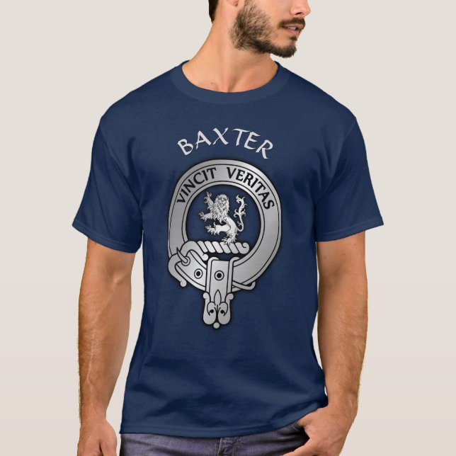 Clan Baxter Crest T-Shirt (Front)