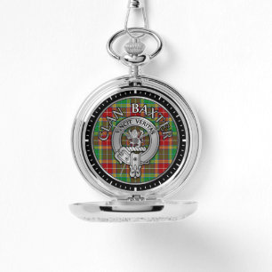 Clan Baxter Crest & Tartan Watch