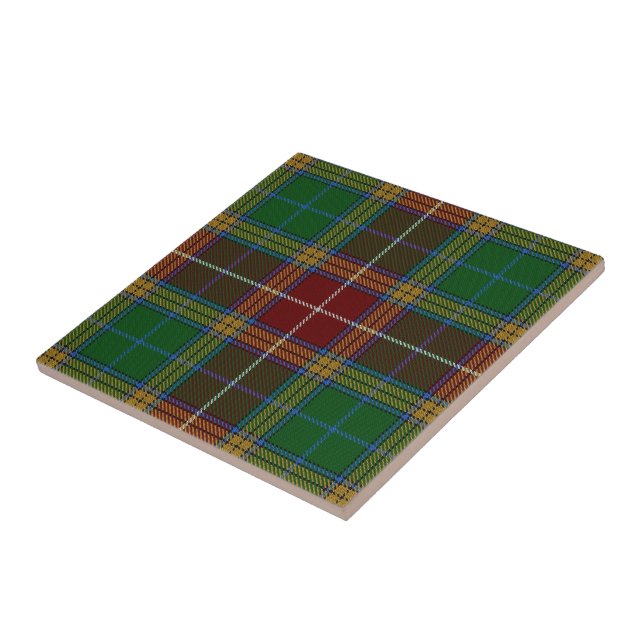 Clan Baxter Scottish Expressions Tartan Tile (Side)
