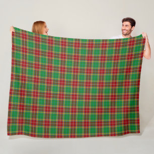 Clan Baxter Tartan Fleece Blanket