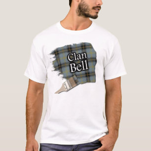 Clan Bell Scottish Tartan Paint Shirt
