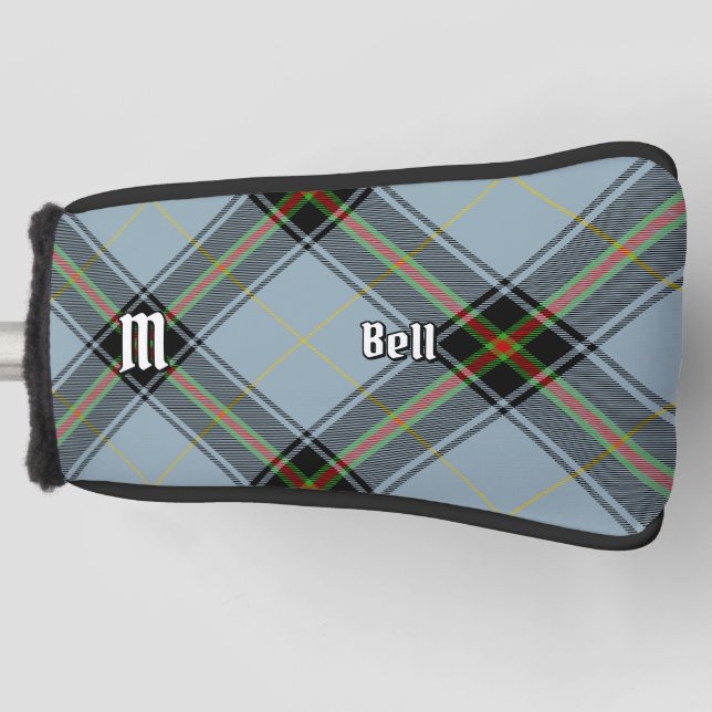 Clan Bell Tartan Golf Head Cover (Front)