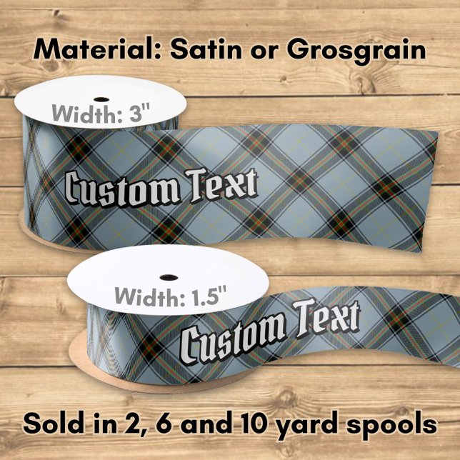 Clan Bell Tartan Satin Ribbon (Creator Uploaded)