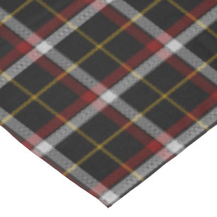 Clan Black Tartan Tablecloth
