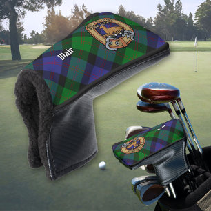 Clan Blair Crest Golf Head Cover