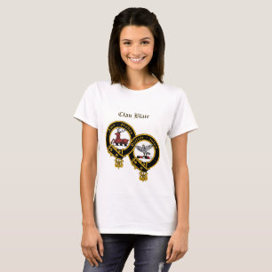 Clan Blair Crest with Name Women's T-Shirt
