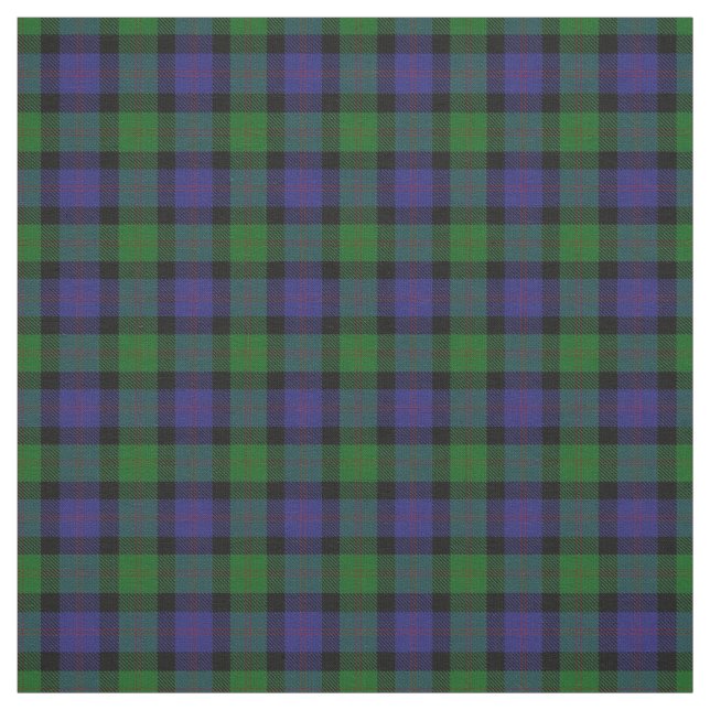 Clan Blair Scottish Tartan Plaid Fabric (Swatch)