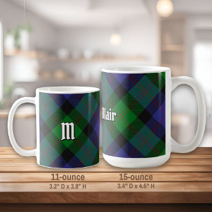 Clan Blair Tartan Coffee Mug