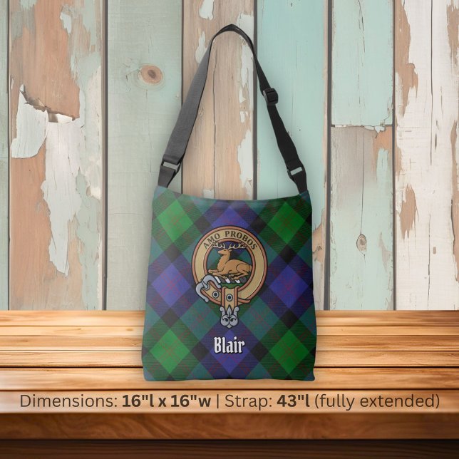 Clan Blair Tartan Crossbody Bag (Creator Uploaded)