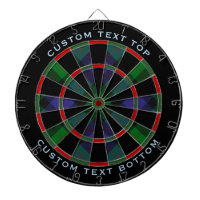 Clan Blair Tartan Dart Board
