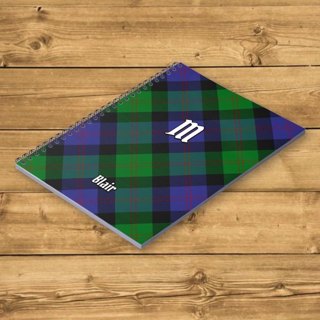 Clan Blair Tartan Notebook (Creator Uploaded)