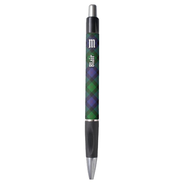 Clan Blair Tartan Pen (Front Vertical)