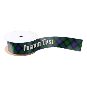 Clan Blair Tartan Satin Ribbon