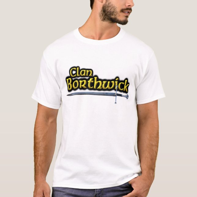 Clan Borthwick Inspired Scottish T-Shirt (Front)
