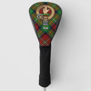 Clan Boyd Crest over Tartan Golf Head Cover