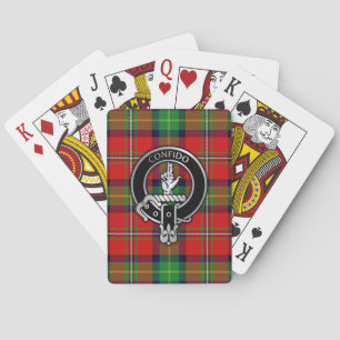 Clan Boyd Crest & Tartan Bicycle Playing Cards