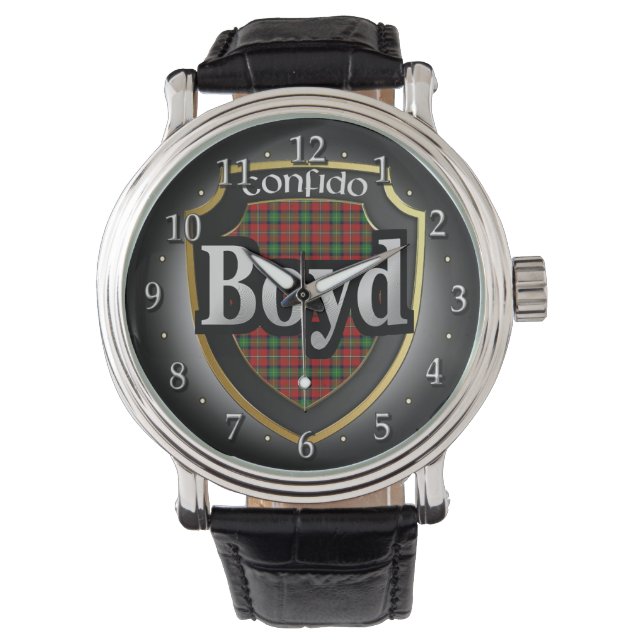 Clan Boyd Scotland Celebration Watch (Front)
