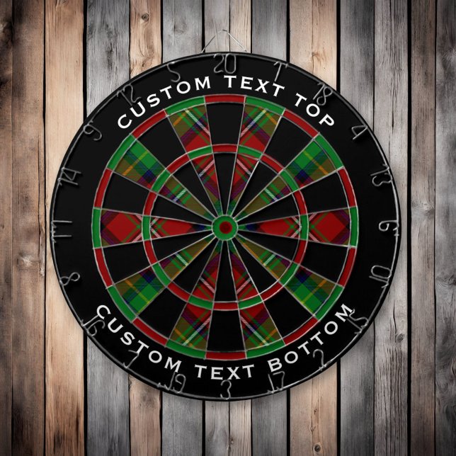 Clan Boyd Tartan Dartboard (Creator Uploaded)