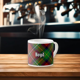 Clan Boyd Tartan Espresso Cup