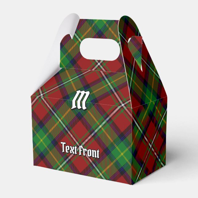 Clan Boyd Tartan Favour Box (Front Side)