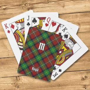 Clan Boyd Tartan Playing Cards