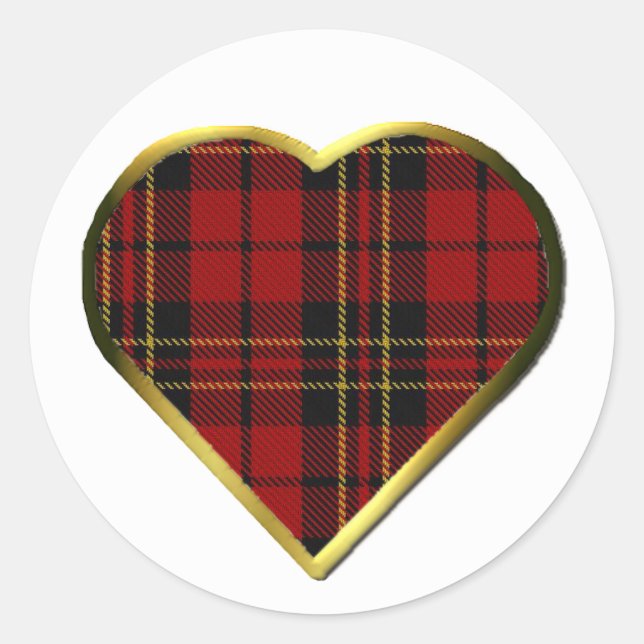 Clan Brodie Heart Envelope Seal (Front)