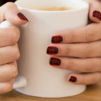 Clan Brodie Tartan Plaid Minx Nails Minx Nail Art