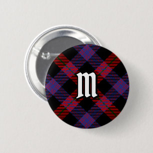 Clan Brown Tartan 6 Cm Round Badge