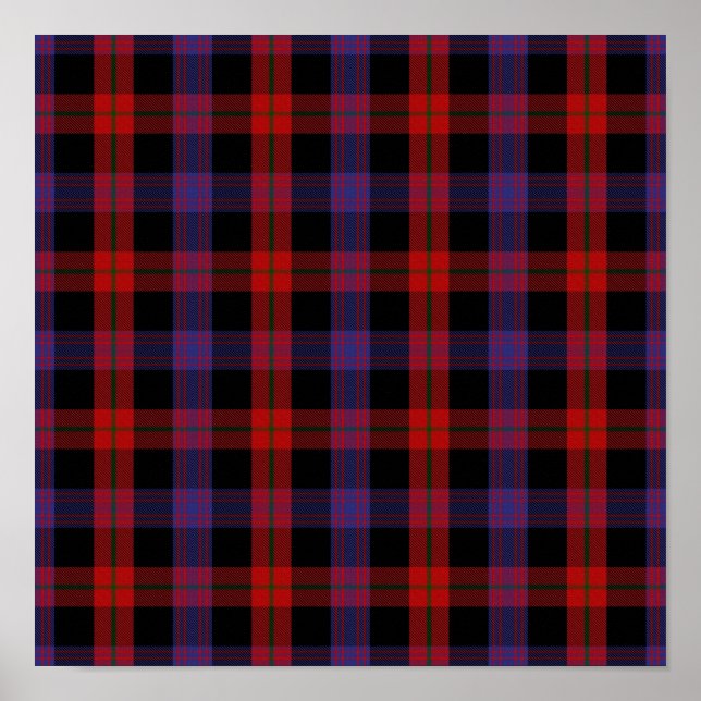 Clan Brown Tartan - Digital Download Poster (Front)