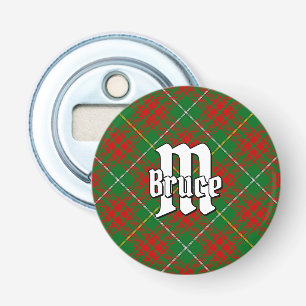 Clan Bruce Hunting Tartan Bottle Opener