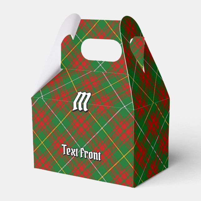 Clan Bruce Hunting Tartan Favour Box (Front Side)