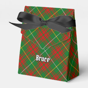 Clan Bruce Hunting Tartan Favour Box