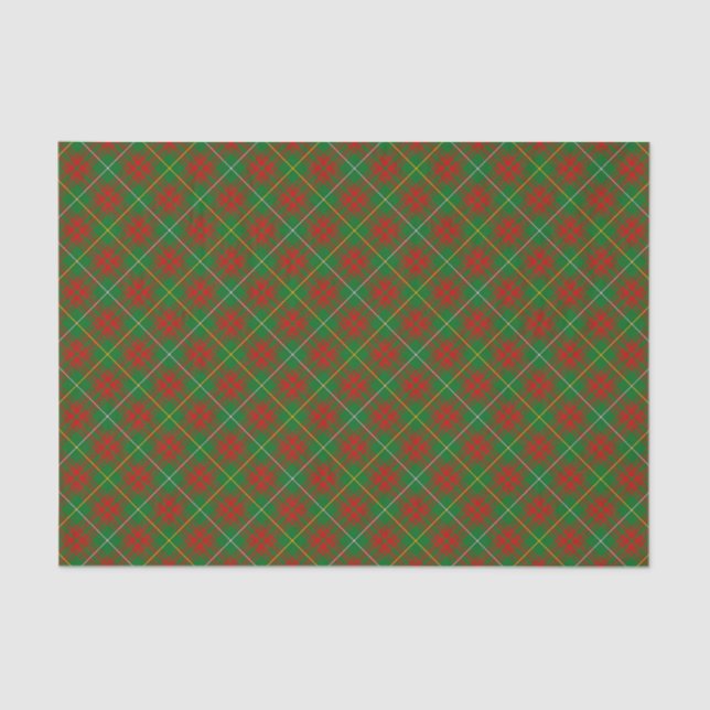Clan Bruce Hunting Tartan Tissue Paper (Front)