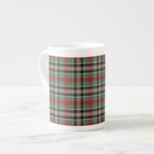 Clan Bruce Of Kinnaird Tartan Bone China Mug