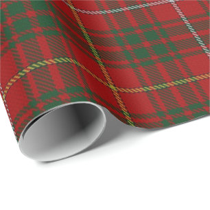 Clan Bruce Scottish Tartan Wrapping Paper