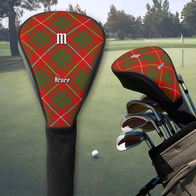 Clan Bruce Tartan Golf Head Cover (Creator Uploaded)