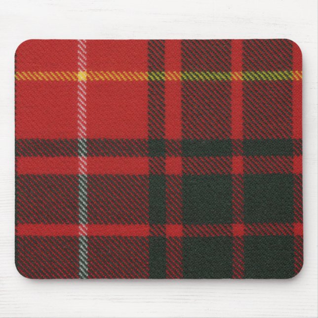 Clan Bruce Tartan Mouse Mat (Front)