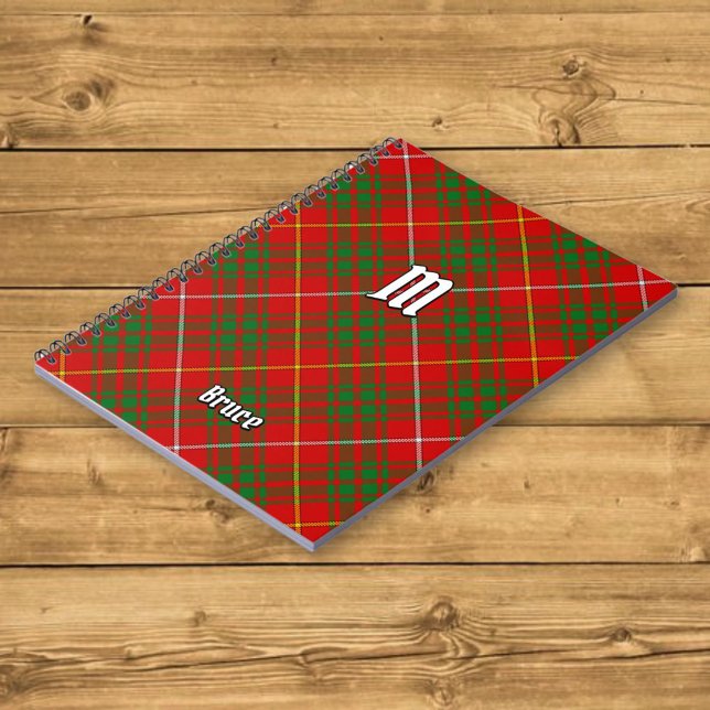 Clan Bruce Tartan Notebook (Creator Uploaded)