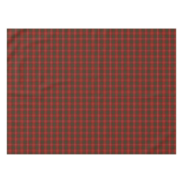 Clan Bruce Tartan Plaid Table Cloth (Front (Horizontal))