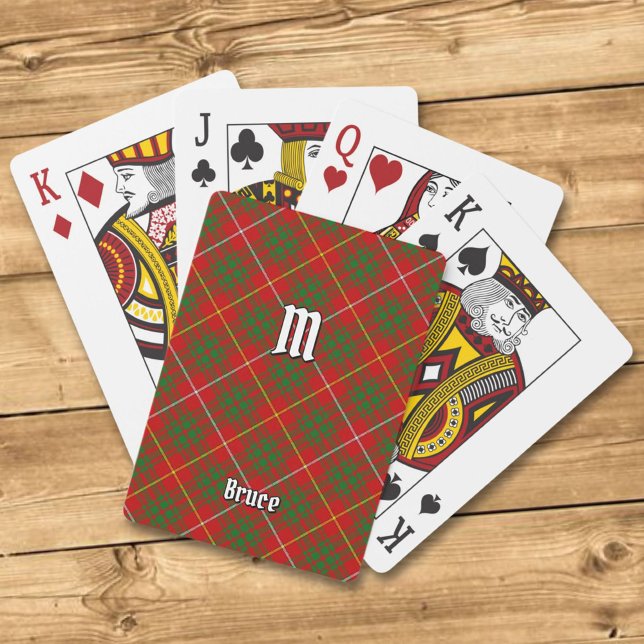 Clan Bruce Tartan Playing Cards (Creator Uploaded)