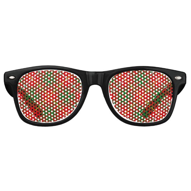 Clan Bruce Tartan Retro Sunglasses (Front)