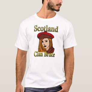 Clan Bruce Tartan Scotland Shirts