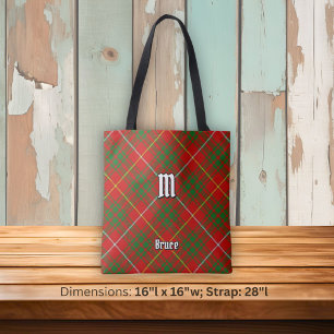 Clan Bruce Tartan Tote Bag