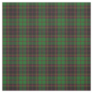 Clan Buchan Scottish Tartan Plaid Fabric