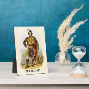 Clan Buchanan Clans of Scotland by R. R. McIan Plaque